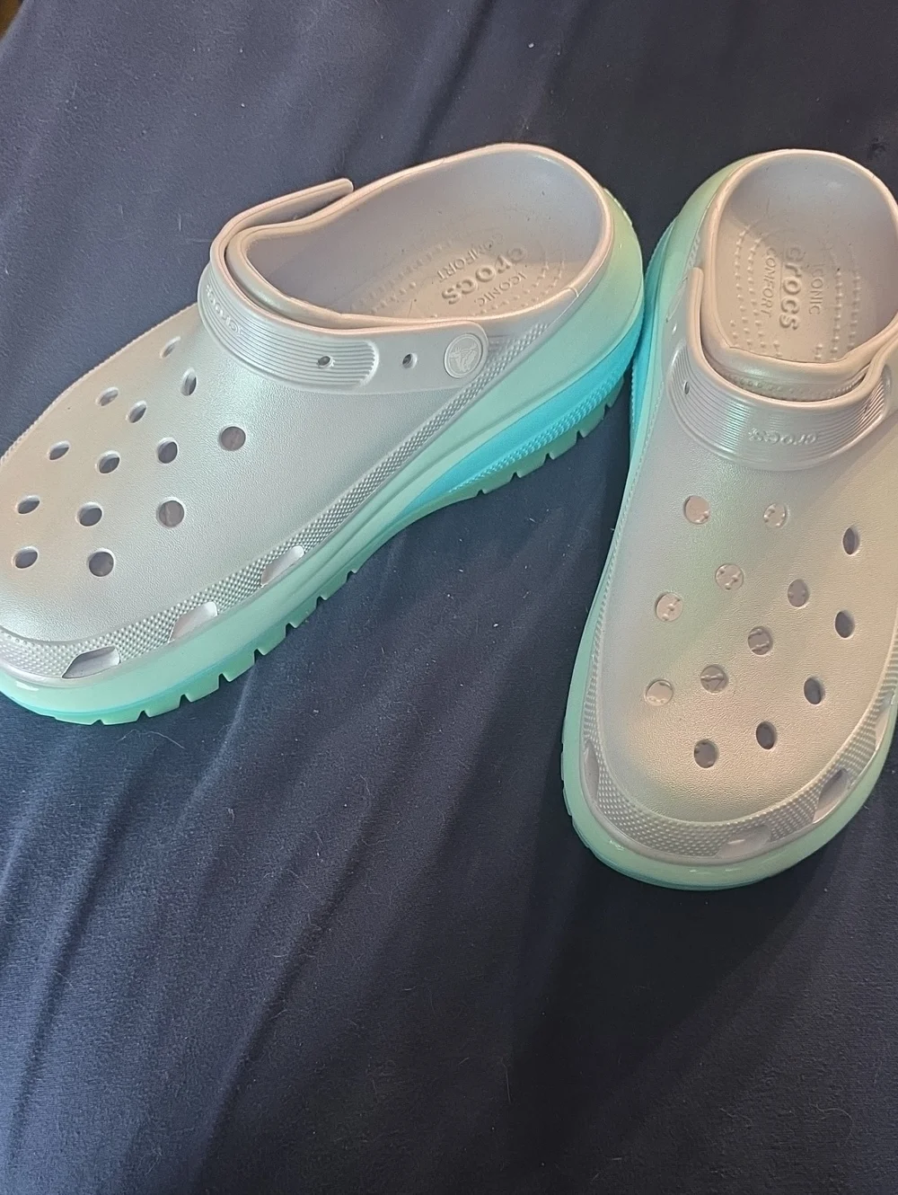 Mega CROCS mint/Sea Life